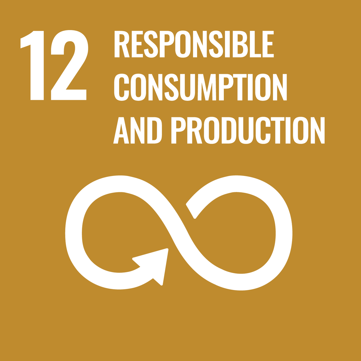 Icon representing UN Sustainable Development Goal 12: Responsible Consuption and Production
