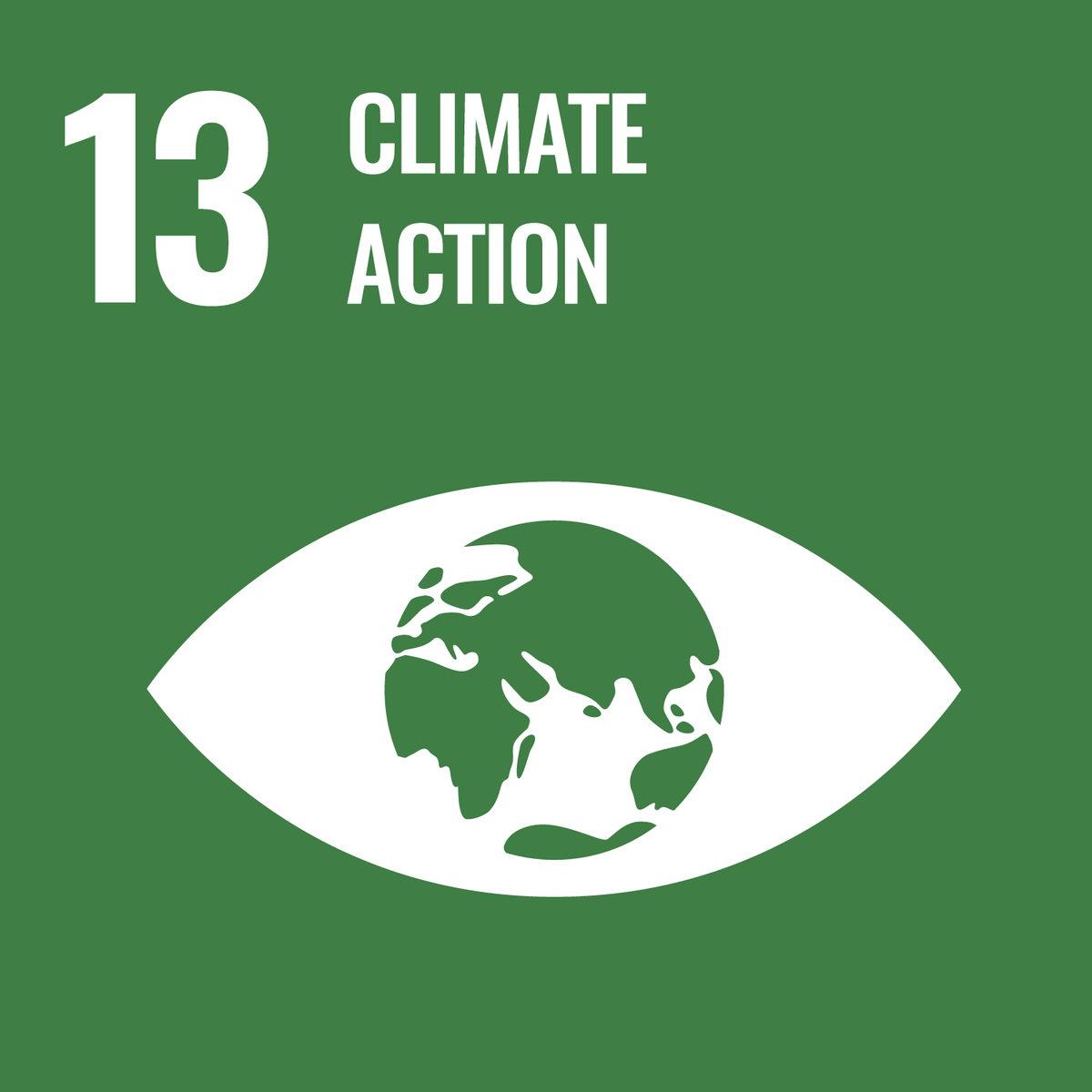 Icon representing UN Sustainable Development Goal 13: Climate Action.