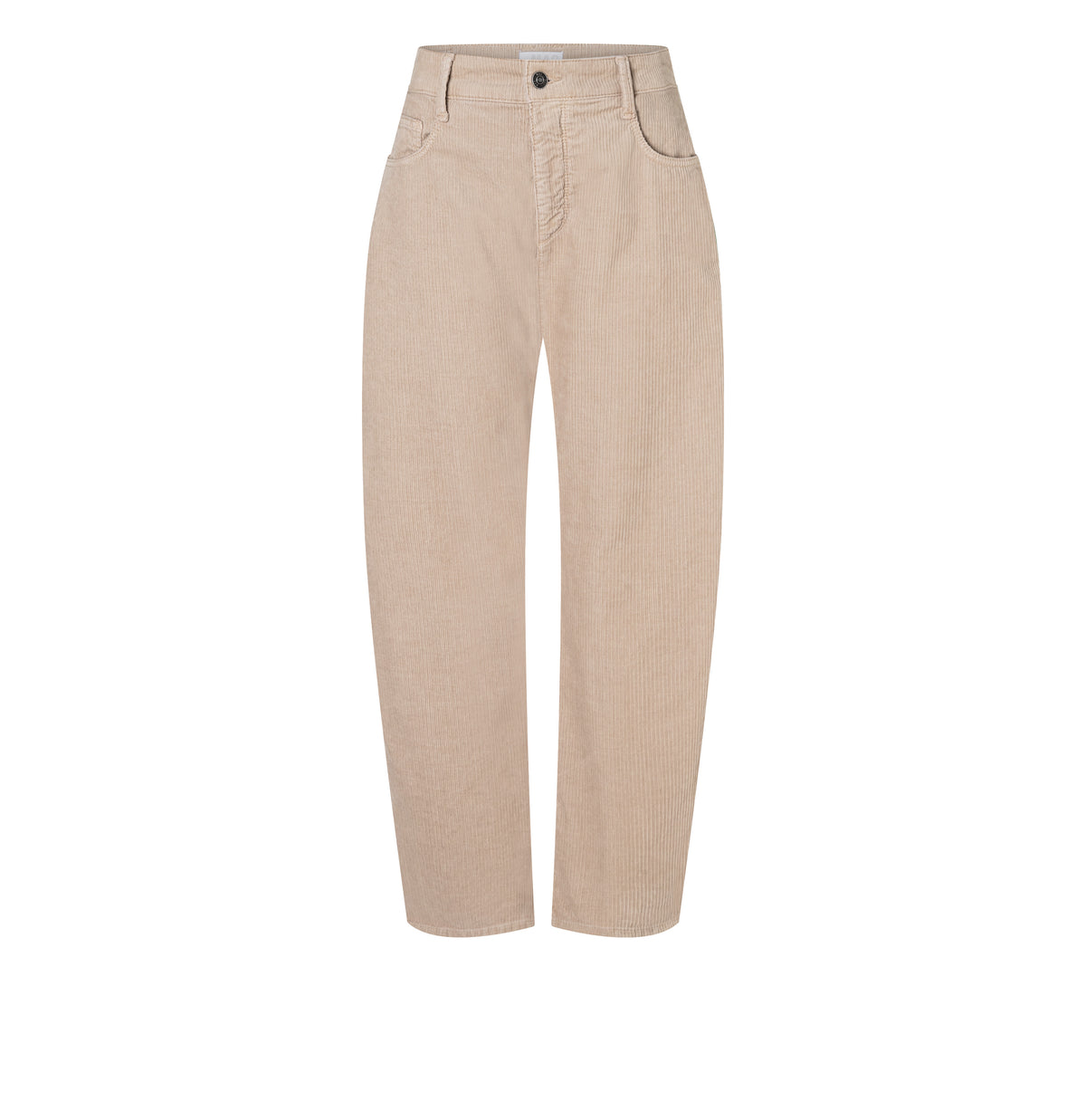 Loose fit in a modern corduroy material. | DANNI 2.3 | light beige kitt PPT | Front view of bust