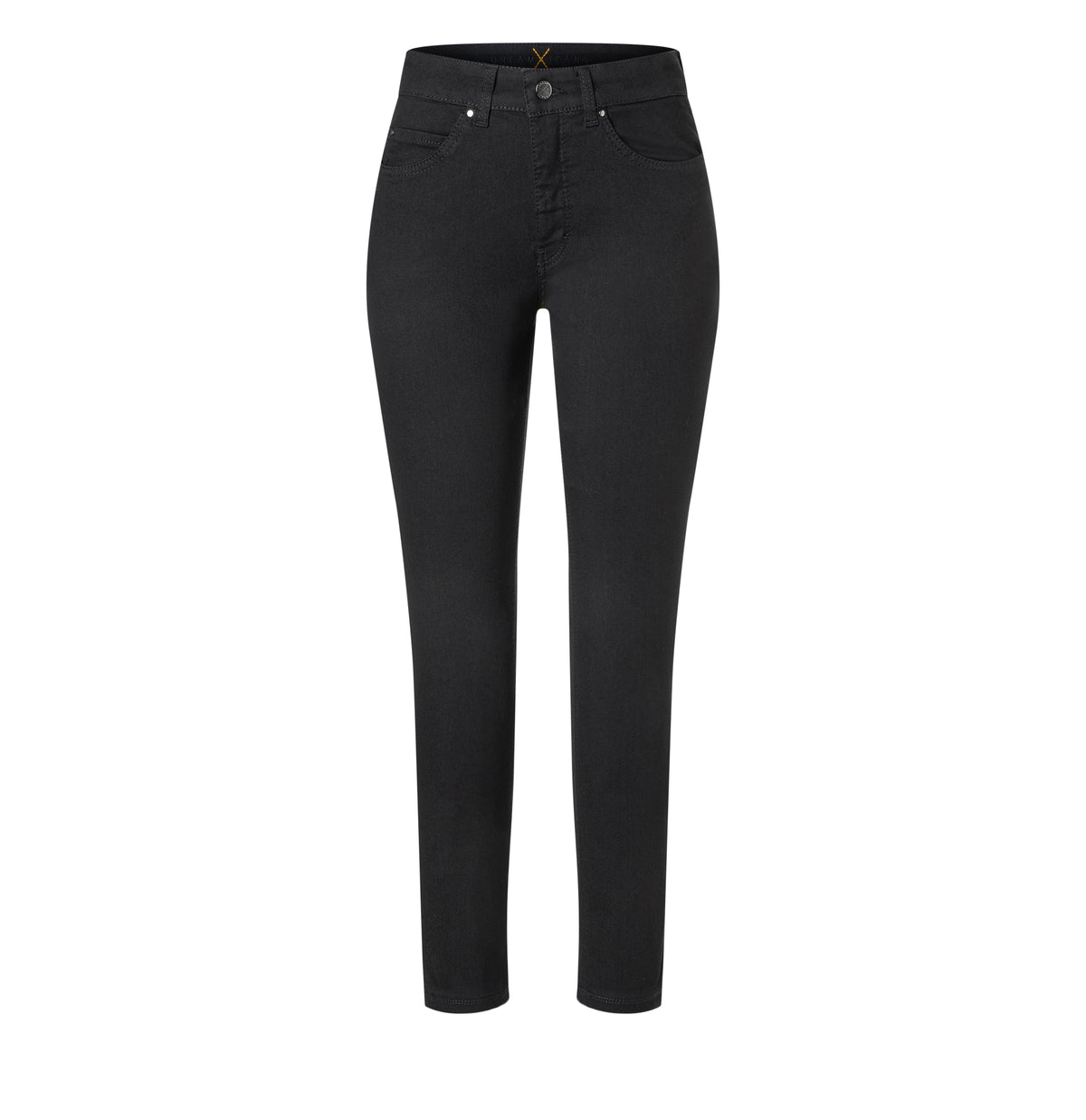 Skinny jeans with shaping effect. | DREAM SKINNY | black-black | Front view of bust