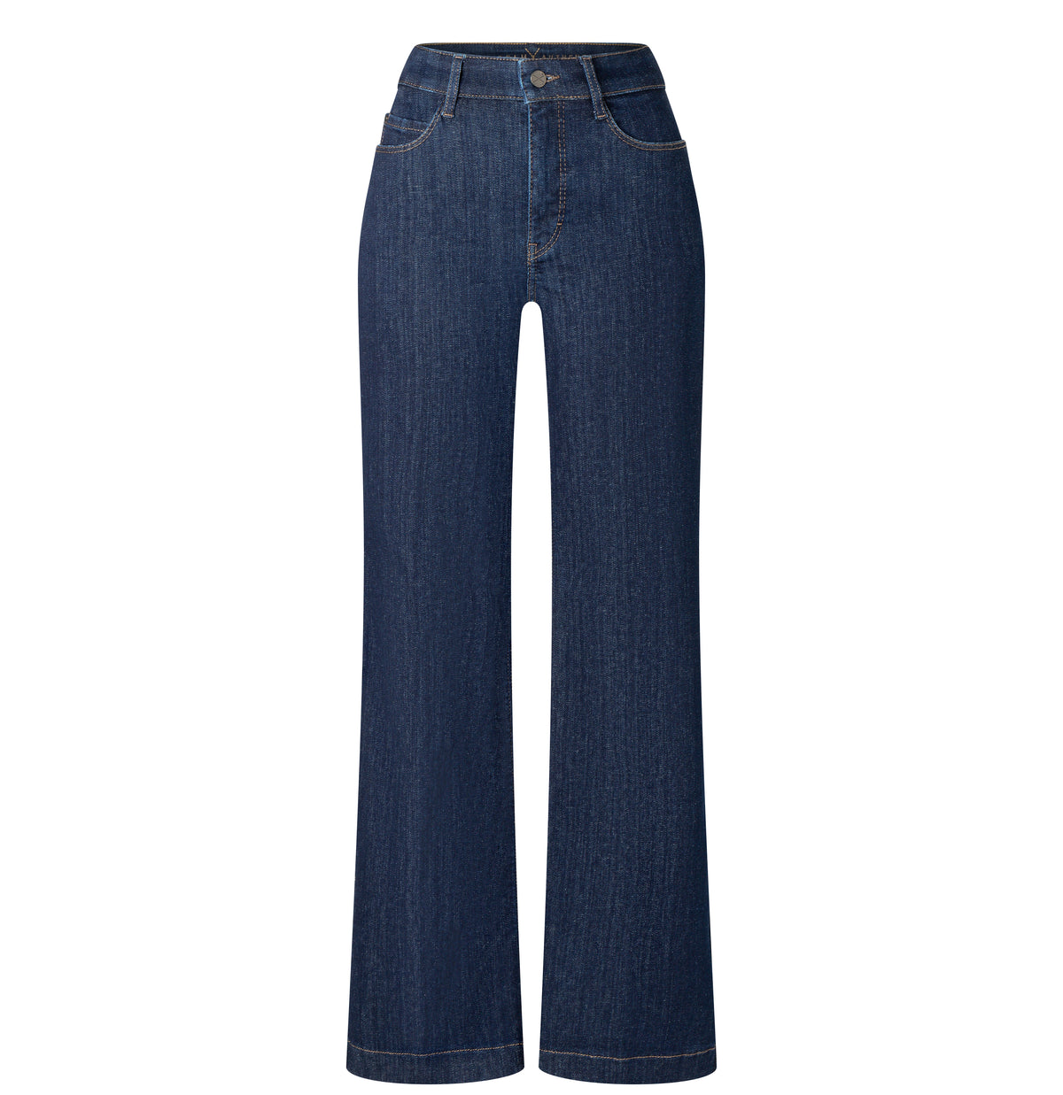 Wide fit made from hyper stretch denim. | DREAM WIDE authentic | fashion rinsed | Front view of bust