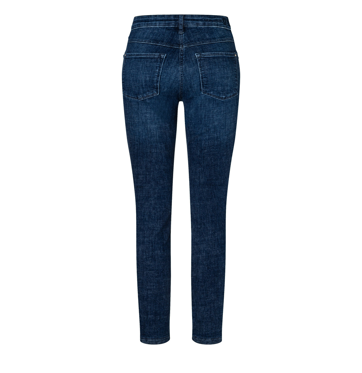 Skinny jeans with shaping effect. | DREAM SKINNY authentic | dark blue modern wash | Back view of bust