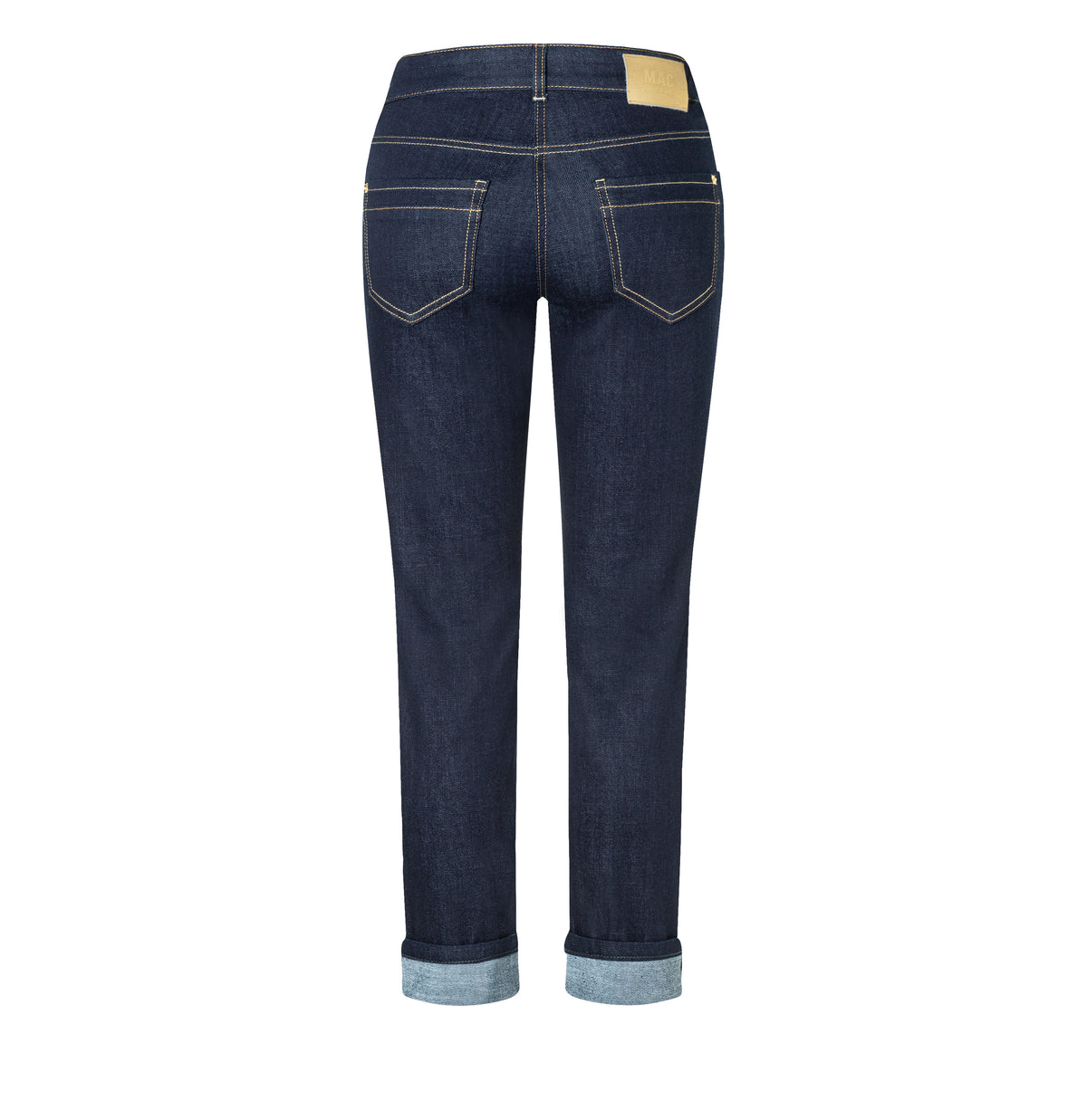 Slim jeans in a light cotton-modal blend. | RICH SLIM | fashion rinsed | Back view of bust
