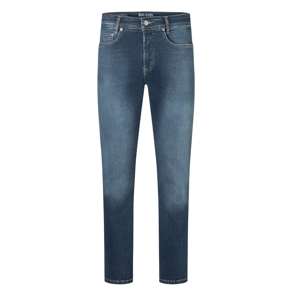 Walter Röhrl Edition | Driver Jeans | dark blue authentic wash | Front view of bust