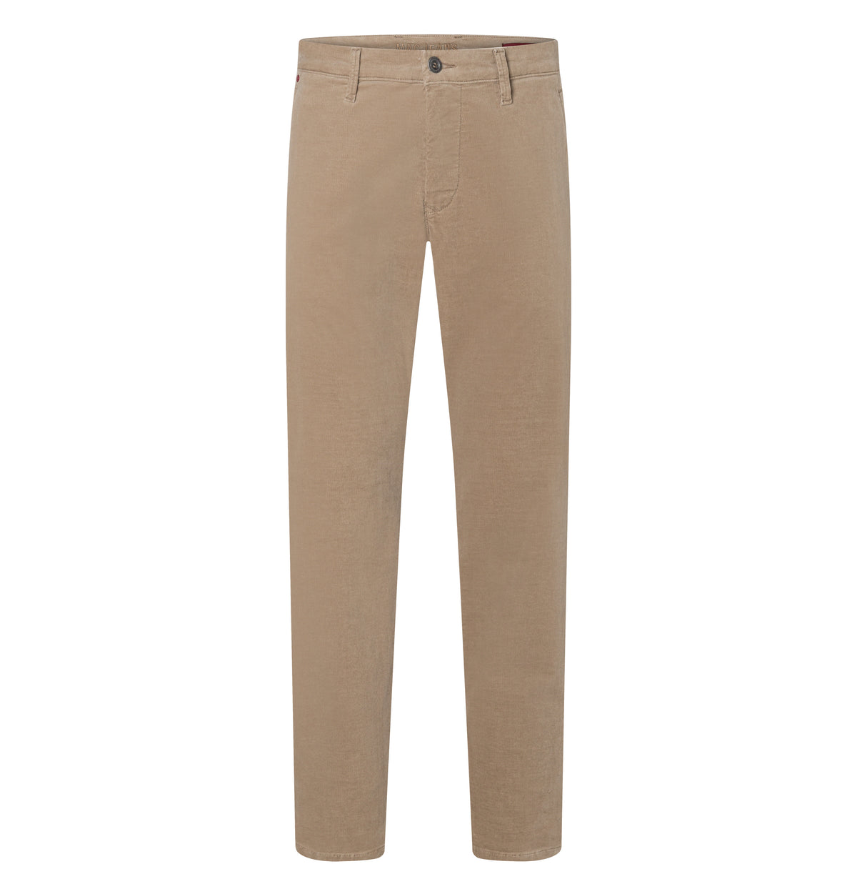Driver chinos made of soft, fine corduroy. | Driver Pants | golden terra | Front view of bust