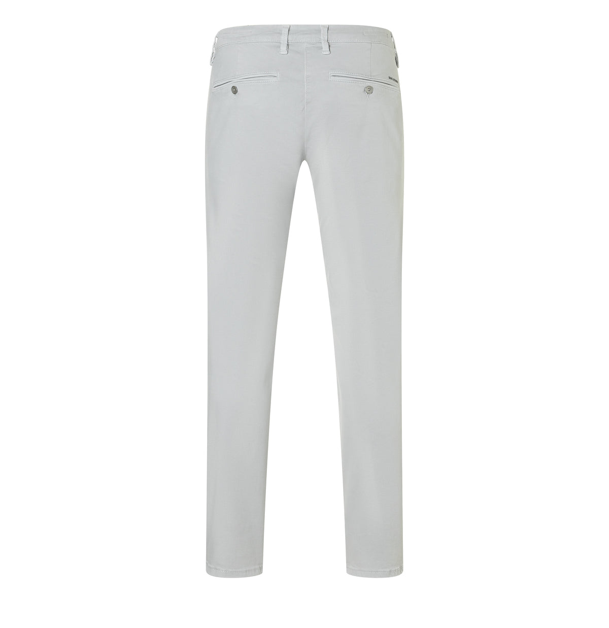 Ultimate driver pants in a chino design. | Driver Pants | silver grey | Back view of bust