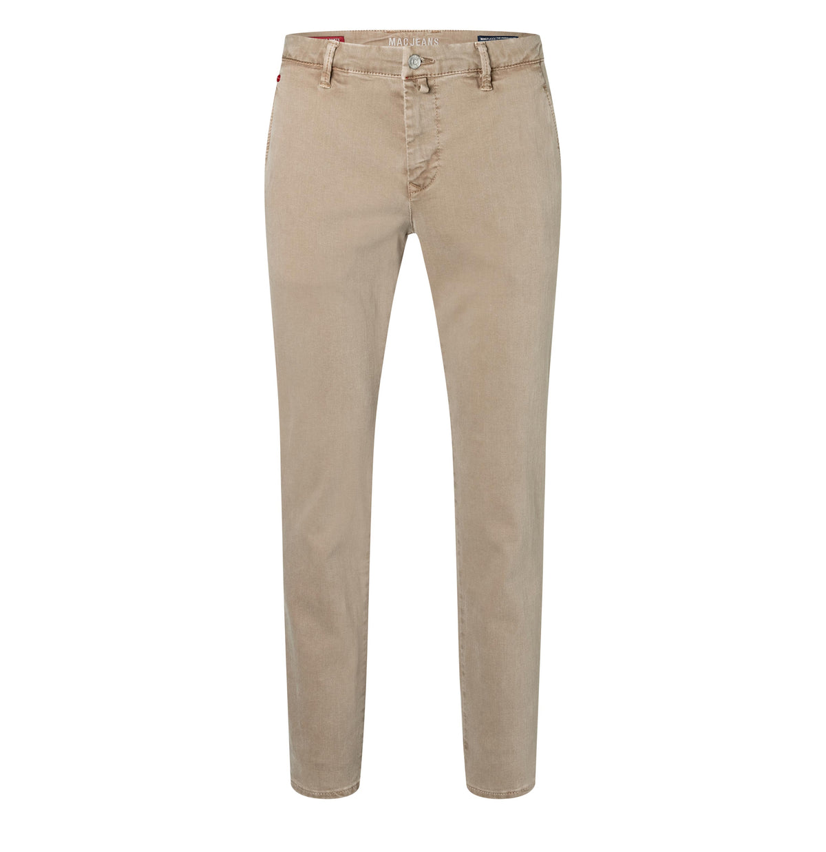 Ultimate driver pants in a chino design. | Driver Pants | dune | Front view of bust