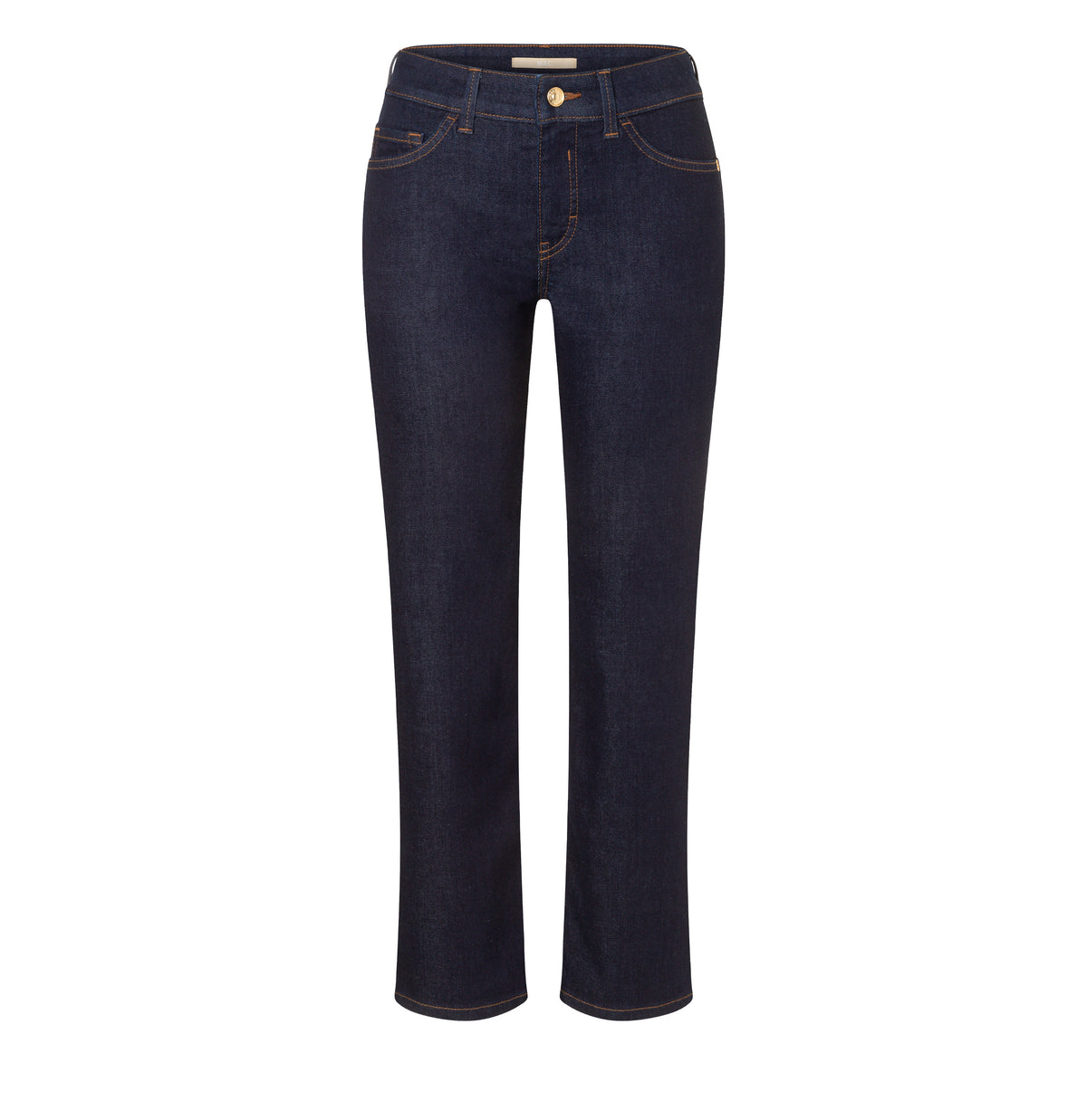 Slim fit made from light denim. | CARRIE straight | fashion rinsed | Front view of bust