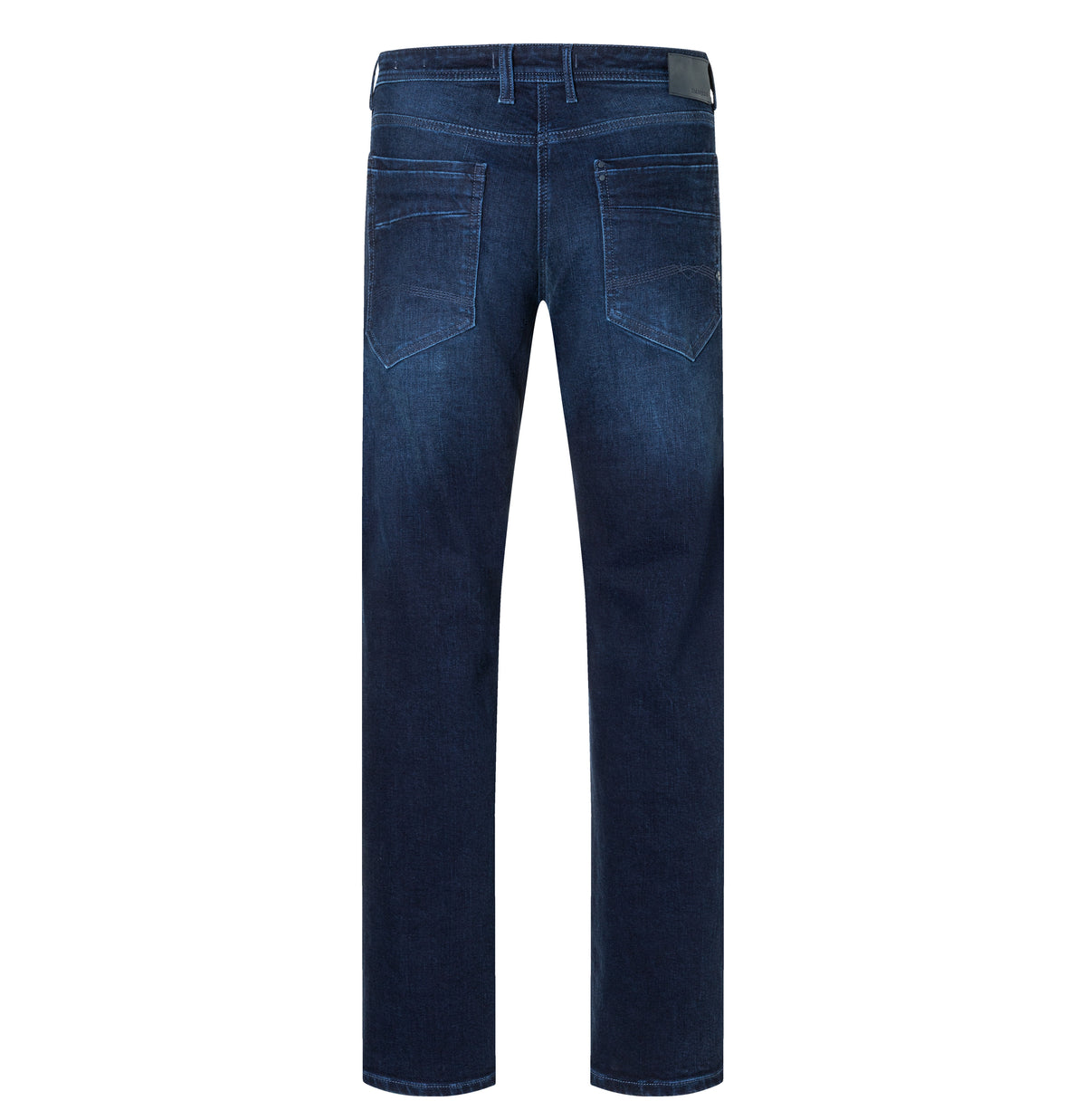Regular fit with an authentic look. | Ben | blue od blue authentic wash | Back view of bust