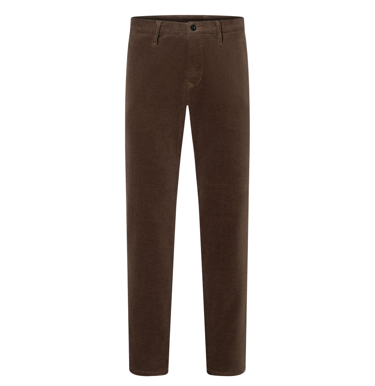 Driver chinos made of soft, fine corduroy. | Driver Pants | hot fudge | Front view of bust