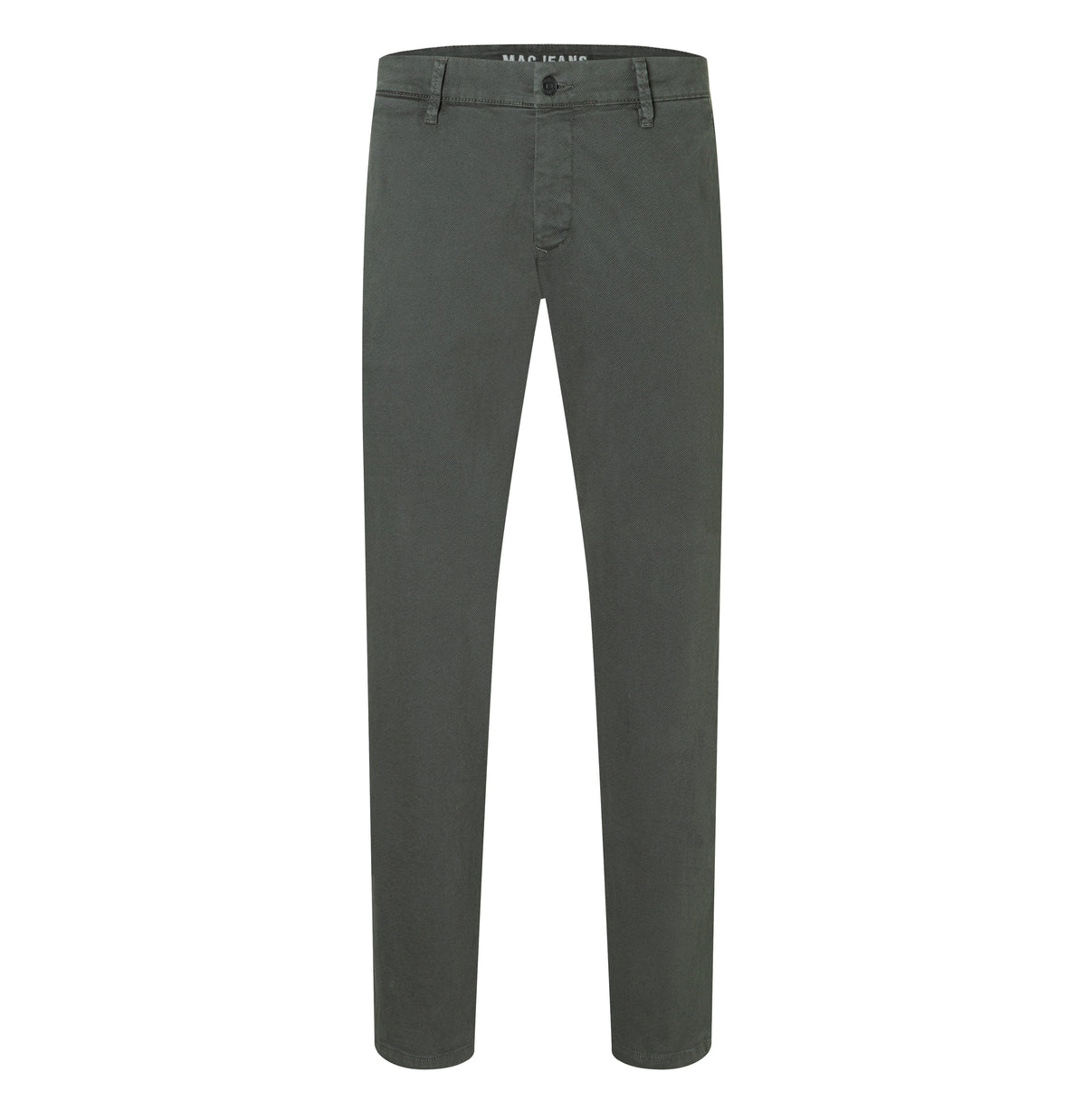 Ultimate driver pants in a chino design. | Driver Pants | fir printed | Front view of bust